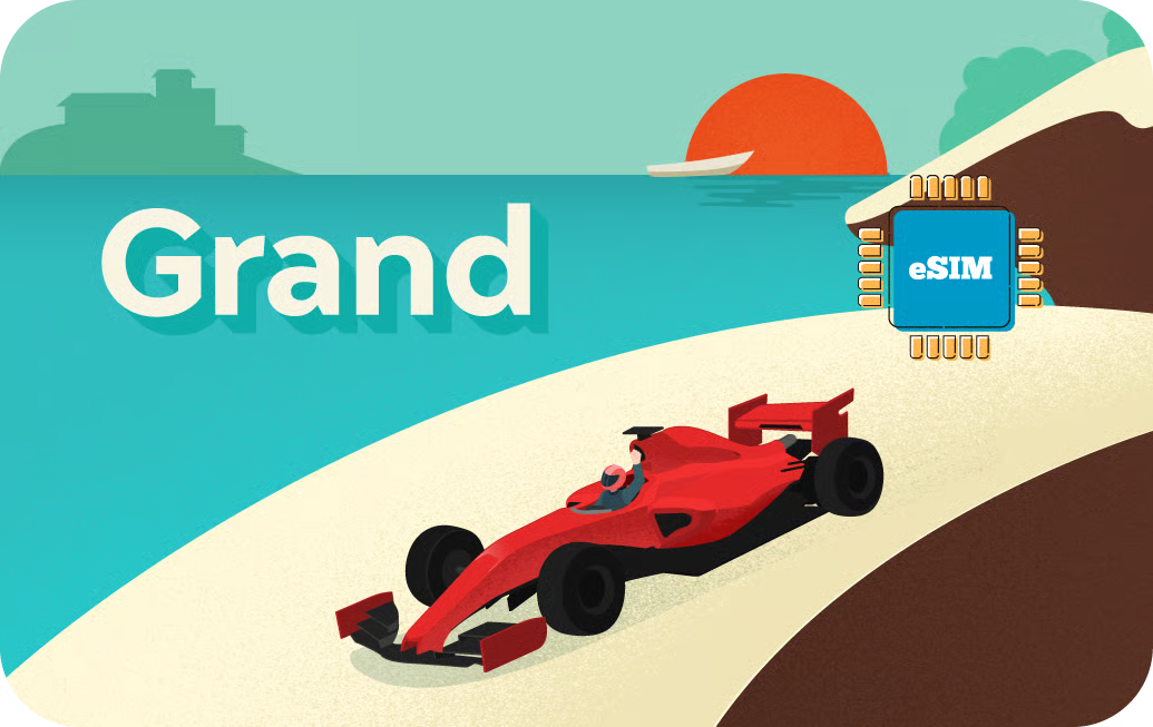 Monaco 1 GB - 7 days